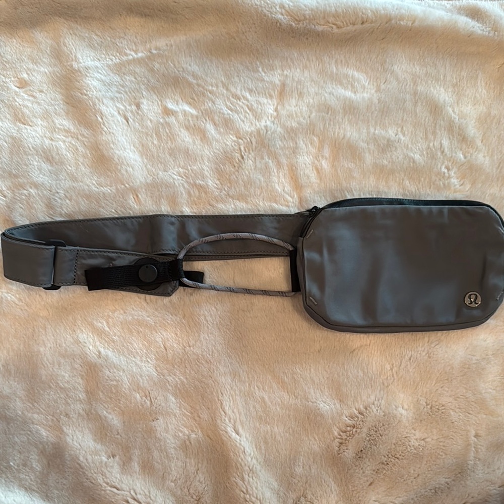 Lululemon Gray Belt Bag